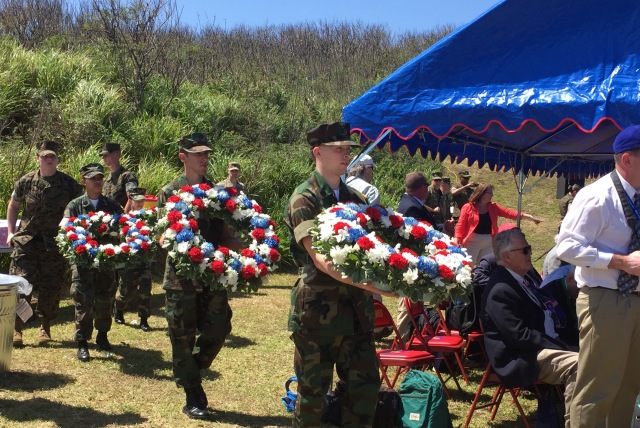 Day 11B - Parade of Four American Wreaths to be Placed by Selected Delegations 